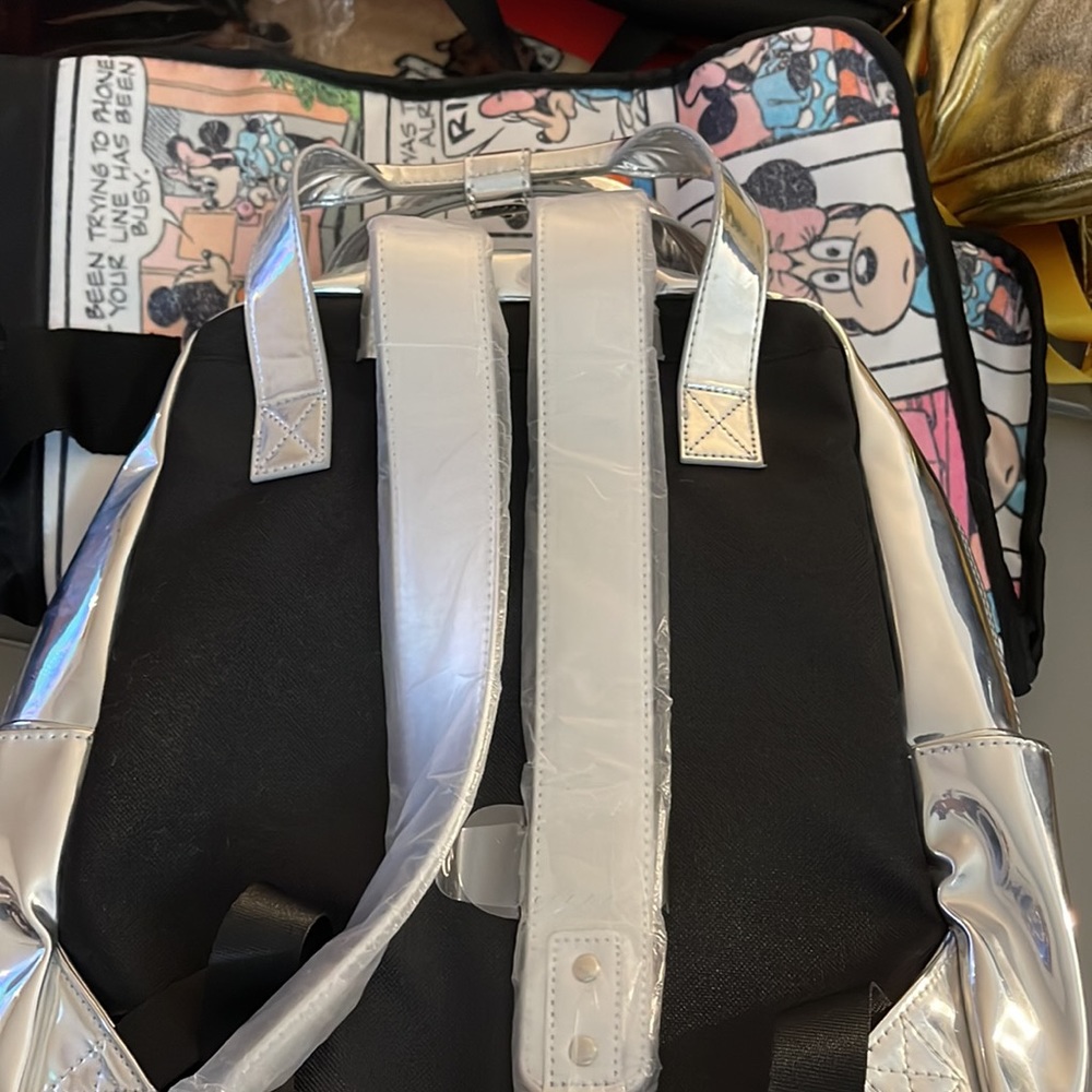 Silver Mickey Mouse Backpack - image 2